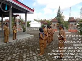 Apel Pagi Senin 10 Oktober 2022