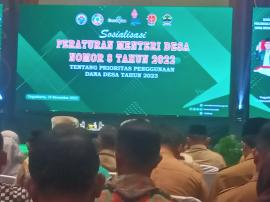 SOSIALISASI PENGGUNAAN DD TAHUN 2023 OLEH KEMENTRIAN DESA 