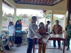 PENYALURAN BANTUAN BERAS DARI BADAN PANGAN NASIONAL