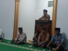 KEGIATAN SAFARI TARAWIH PEMERINTAH KALURAHAN PLAYEN DENGAN BAMUSKAL DI MASJID AL MUNAWAROH MOJOSARI 