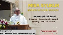 MISA SYUKUR UMAT KRISTIANI DSLAM BERSIH DUSUN 