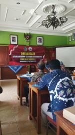 Sosialisasi Gerakan Berani Sekolah Gunungkidul.