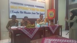 Sosialisasi Penataan Ruang dan Pertanahan Bagi Carik di Kabupaten Gunungkidul.