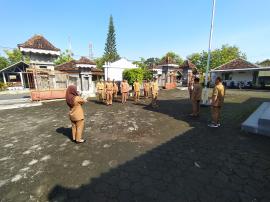 Apel Senin Pagi 09 Maret Tahun 2026 di Kalurahan Playen.