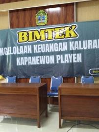 Bimtek Pengelolaan Keuangan.
