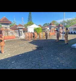 Apel Senin 13 April Tahun 2026 di Kalurahan Playen.
