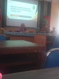 Sidang Komisi Irigasi Ke-1 Kabupaten Gunungkidul Tahun 2026.